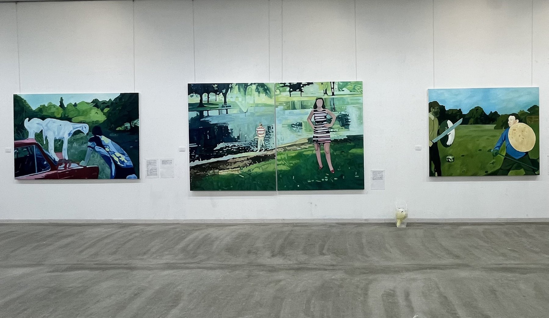 Four Rumors installation view