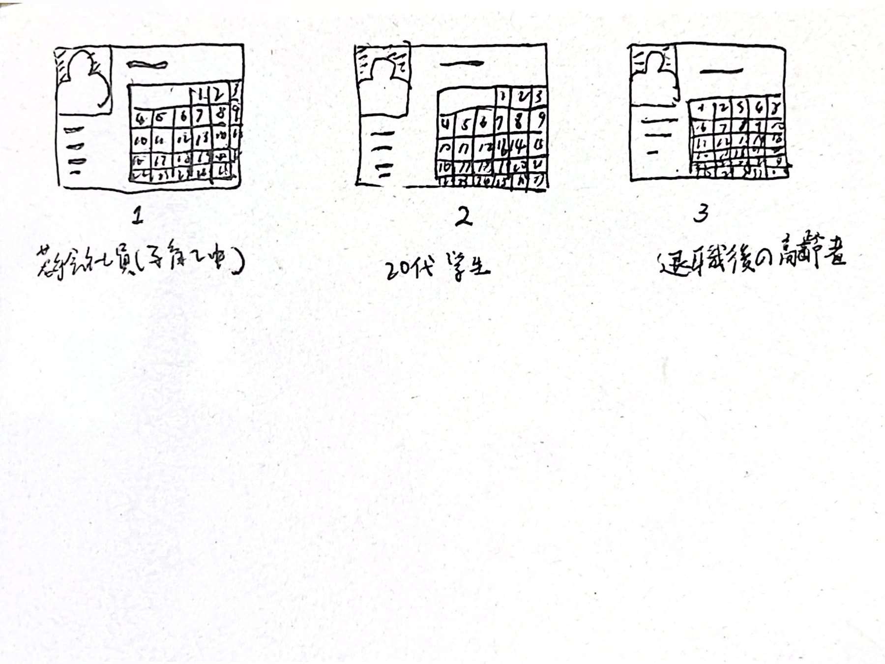 Schedule Table board-game sketch
