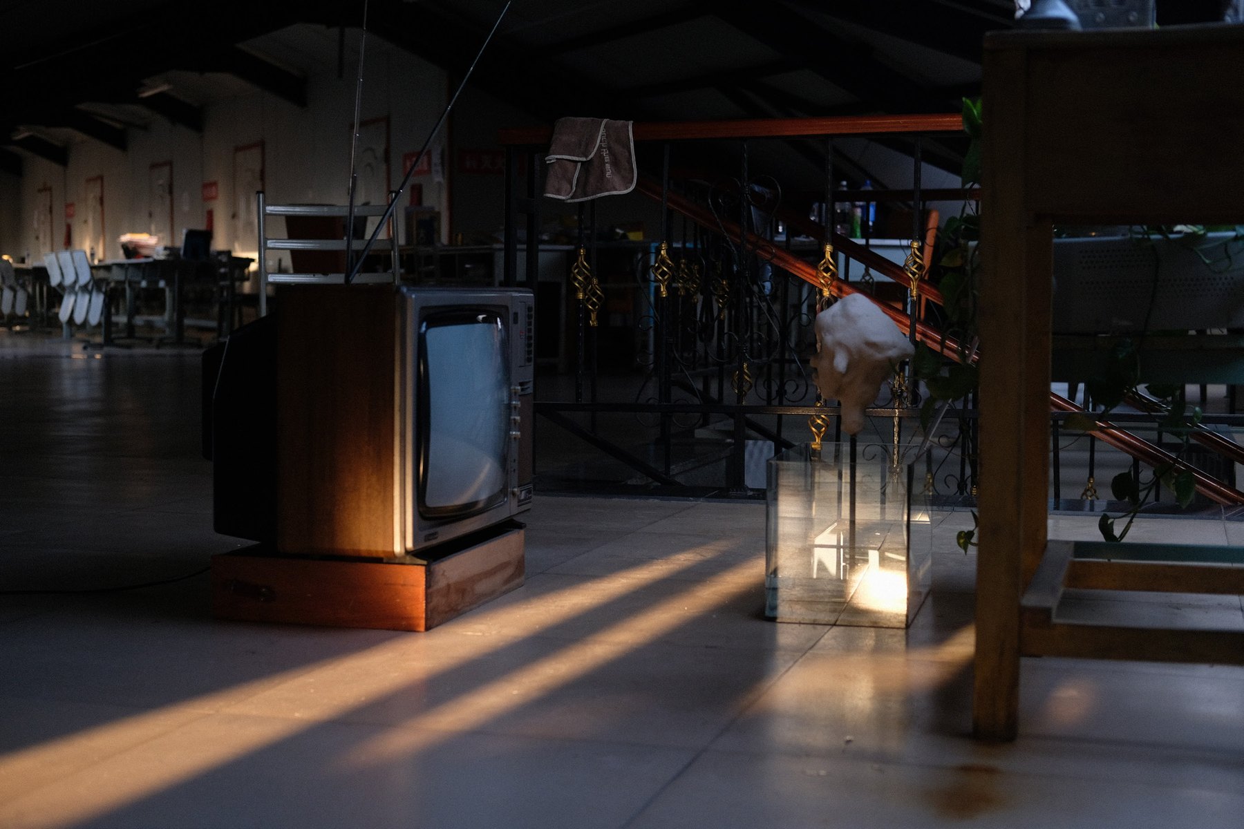 Distillation Experiment installation view