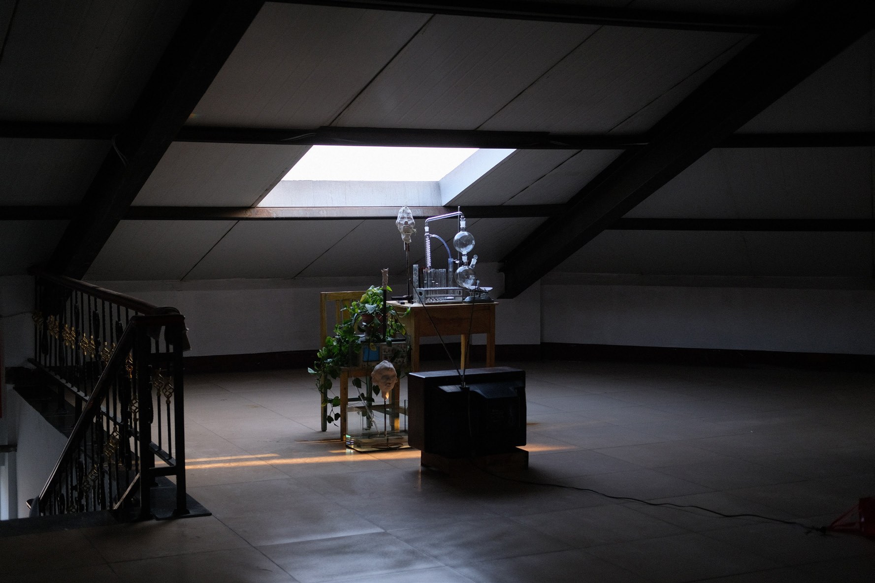 Distillation Experiment installation