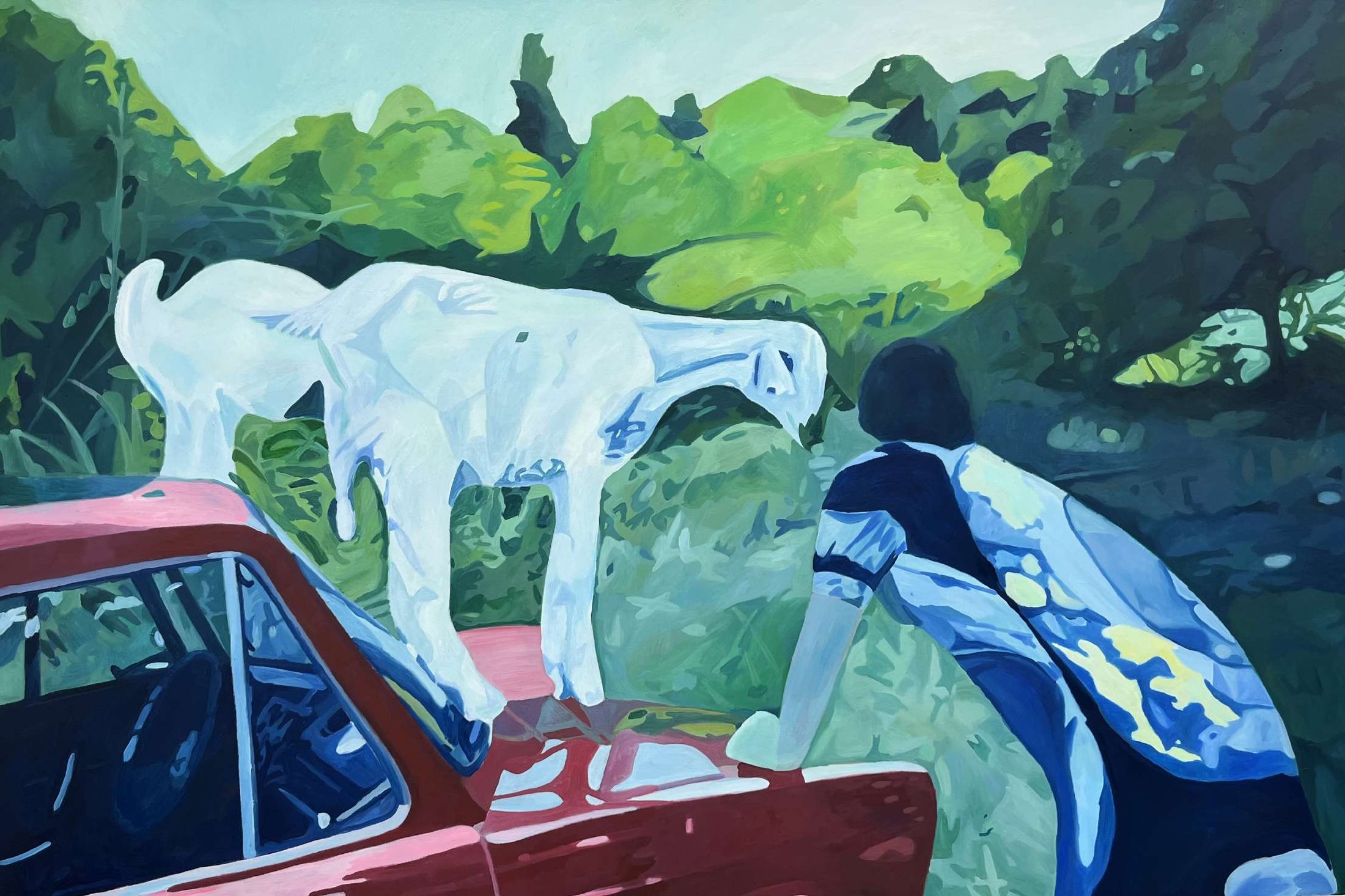 Silent Ride painting